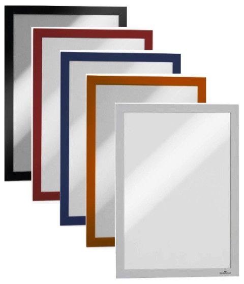 Ramka do katalogowania A4 DURAFRAME MAGNETIC srebrna A4 Durable (486923)