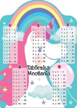 Tabliczka mnożenia Henry Karta EDU Tabliczka Mnożenia JEDNOROżec (5905701487714)