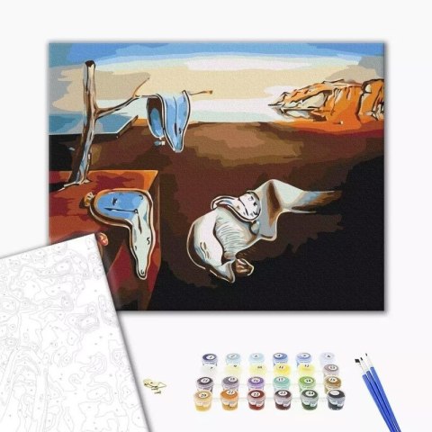 Zestaw kreatywny Malowanie Po Numerach 40x50 cm Trwałość pamięci Brushme (BR-BS3980)