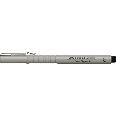 Cienkopis kreślarski Ecco Pigment wkład czarny 0,5mm 1kol. Faber Castell (FC166599)