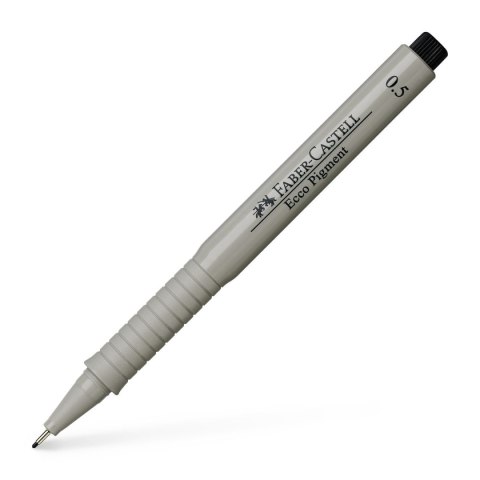Cienkopis kreślarski Ecco Pigment wkład czarny 0,5mm 1kol. Faber Castell (FC166599)