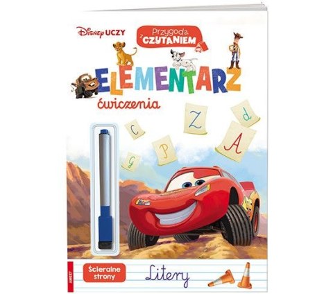 Książeczka edukacyjna Disney Uczy. Przygoda z Czytaniem. Elementarz. Ćwiczenia. Litery Ameet (USL 9304)