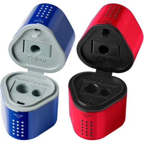 Temperówka Grip 2001 Trio mix plastik Faber Castell (183801)