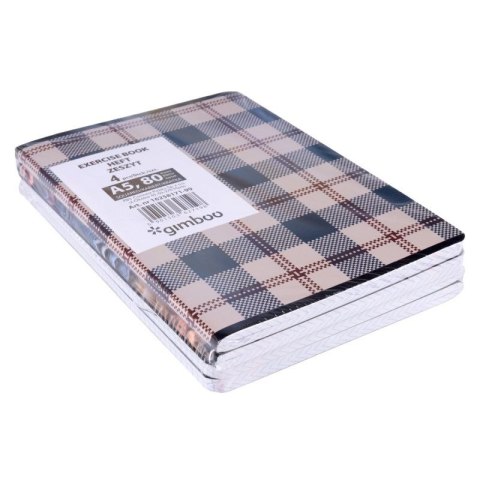 Zeszyt A5 80k. 70g kratka Gimboo (16258171-99)
