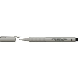 Cienkopis kreślarski Ecco Pigment wkład czarny 0,4mm 1kol. Faber Castell (FC166499)