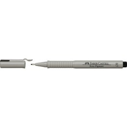 Cienkopis kreślarski Ecco Pigment wkład czarny 0,7mm 1kol. Faber Castell (FC166799)