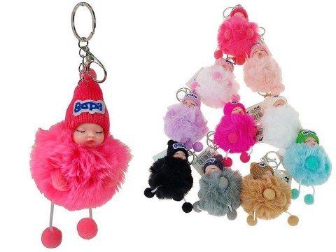 Brelok bobas puszek, mix Adar (617513)