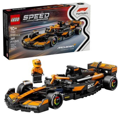 Klocki konstrukcyjne Speed Champions Bolid F1® McLaren Team MCL38 Lego (77251)