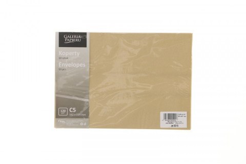 Koperta C5 pearl złota [mm:] 162x229 Argo (280615) 10 sztuk
