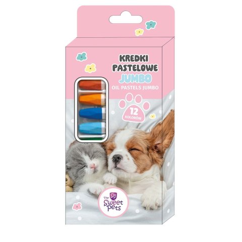 Pastele olejne The Sweet Pets 12 kol. Rexus