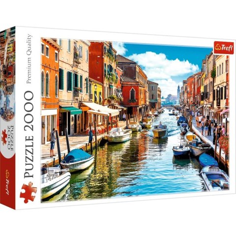 Puzzle Wyspa Murano,Wenecja 2000 el. Trefl (27110)