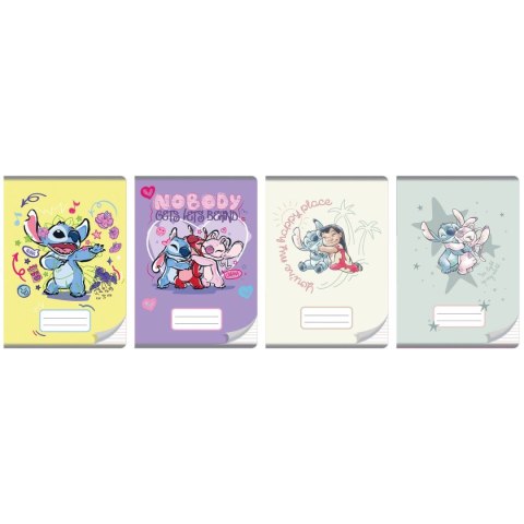 Zeszyt A5 Stitch 16k. linia kolor Beniamin
