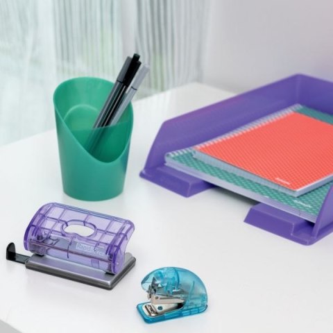 Zszywacz Colour Breeze F4 koralowy 10k (5001531) Rapid