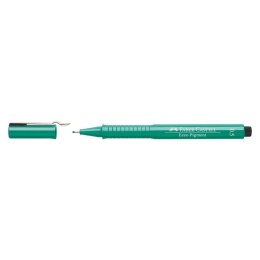 Cienkopis kreślarski Ecco Pigment wkład zielony 0,5mm 1kol. Faber Castell (166563)