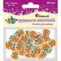 Dekoracje drewniane Titanum Craft-Fun Series Dzwonki bożonarodzeniowe do przyszycia