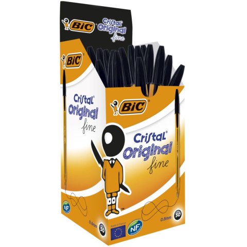 Długopis wkład czarny 0,8mm Bic (872731)