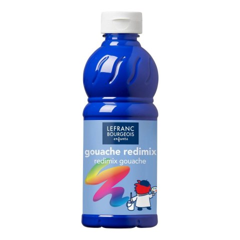 Farba tempera REDIMIX kolor: niebieski 500ml 1 kolor. Lefranc&Bourgeois (188140)