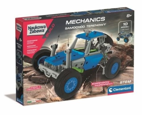 Klocki konstrukcyjne Laboratorium Mechaniki Samochód Terenowy Clementoni (CLM50918)