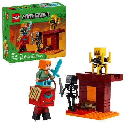 Klocki konstrukcyjne Minecraft Bitwa na moście Netheru Lego (21266)