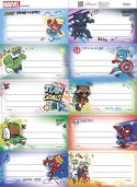 Naklejka na zeszyt Avengers Beniamin