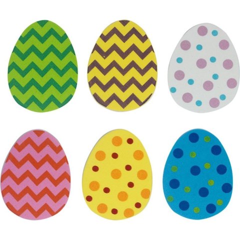 Naklejka (nalepka) Craft-Fun Series pisanki 43x57mm Titanum (E31)