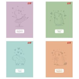 Zeszyt A5 Capybara 32k. 70g krata Unipap