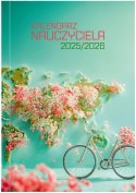 Kalendarz nauczyciela książkowy (terminarz) PCV ROWER bezbarwny A5 Wydawnictwo Wokół Nas (A5TN078B)