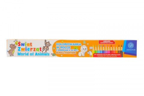 Kolorowanka w rolce Astra Fun