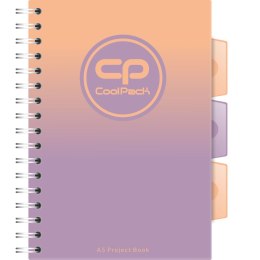 Kołozeszyt (kołonotatnik) A5 CoolPack gradient 200k. krata Patio (02978CP)