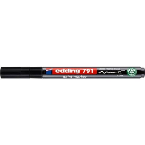 Marker olejowy PCR E-791 wkład czarny 1,0-2,0mm okrągła końcówka Edding (ED-791PCR001)