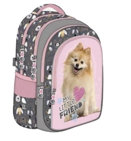 Plecak MLF SWEET POMERANIAN 4 KOMORY St.Majewski (bpl-58)