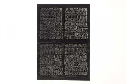 Naklejka (nalepka) litery Farro