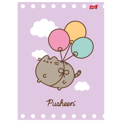 Zeszyt A4 Pusheen 32k. 70g krata Unipap