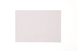 Cyfry samoprzylepne białe Farro