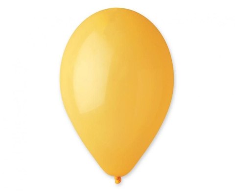 Balon gumowy 10 szt. żółty 10cal Godan (G90/P10/03)