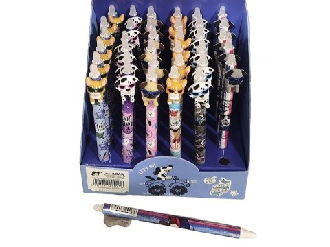 Długopis z pieskiem wkład niebieski 0,5mm Adar (620216)