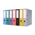 Segregator dźwigniowy z szyną A4 75mm czarny Basic (21024221-05)