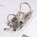 Segregator dźwigniowy z szyną A4 75mm niebieski Basic (21024221-01)