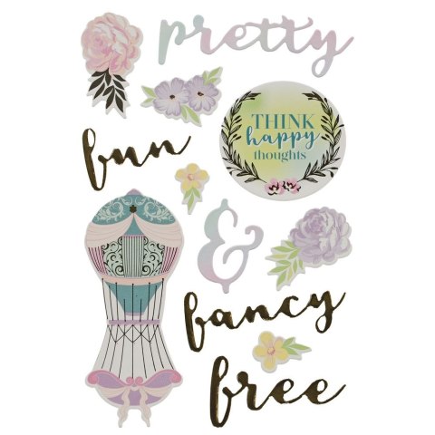 Naklejka (nalepka) Craft-Fun Series Pretty Titanum (11172-1)