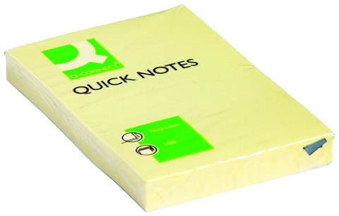 Notes samoprzylepny (karteczki) żółty 100k [mm:] 51x76 Q-Connect (KF10501)