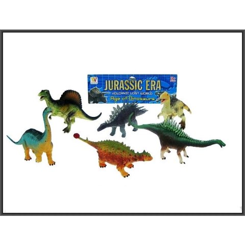 Figurka 15-17cm Dinozaur Dinozaury 6szt. Hipo (HHB02)