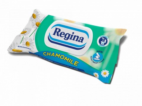 Papier toaletowy nawilżany rumianek kolor: biały 42 szt Regina