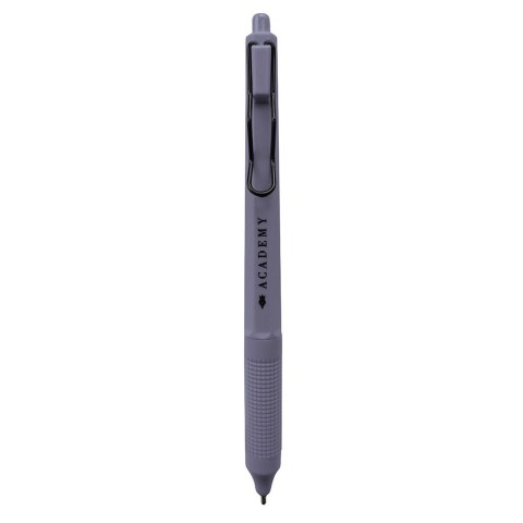 Długopis żelowy ALPHA ACADEMY automatyczny z gripem wkład niebieski 0,7mm Acco (żelowy)