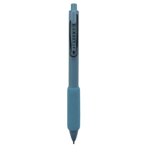 Długopis żelowy Academy z piankowym gripem wkład niebieski 0,7mm Interdruk (żelowy)