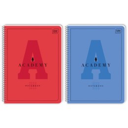 Kołozeszyt (kołonotatnik) A5+ Hybrid Academy 90g 80k. 90g krata Interdruk