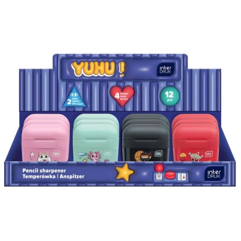 Temperówka YUHU podwójna mix Interdruk