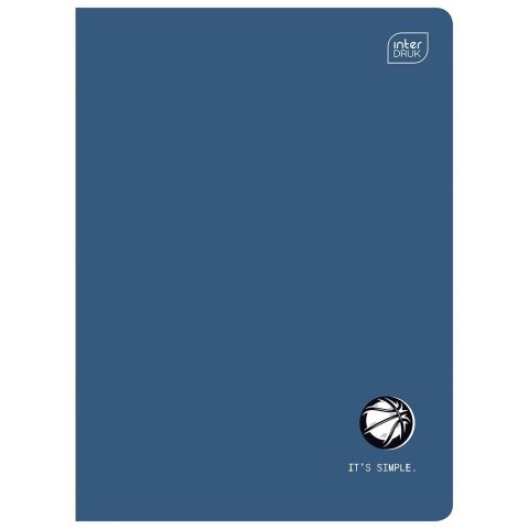 Zeszyt A5 70 SIMPLE 16k. 70g krata Interdruk