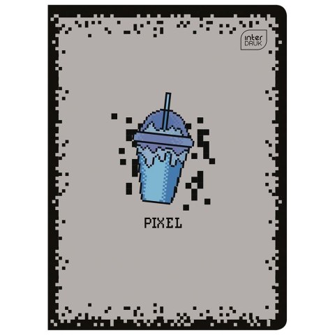 Zeszyt A5 PIXEL 16k. 70g linia kolor Interdruk