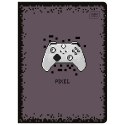 Zeszyt A5 PIXEL 16k. 70g linia kolor Interdruk
