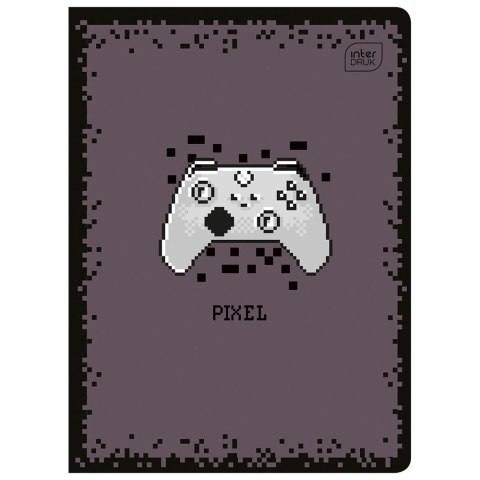 Zeszyt A5 PIXEL 16k. 70g linia kolor Interdruk
